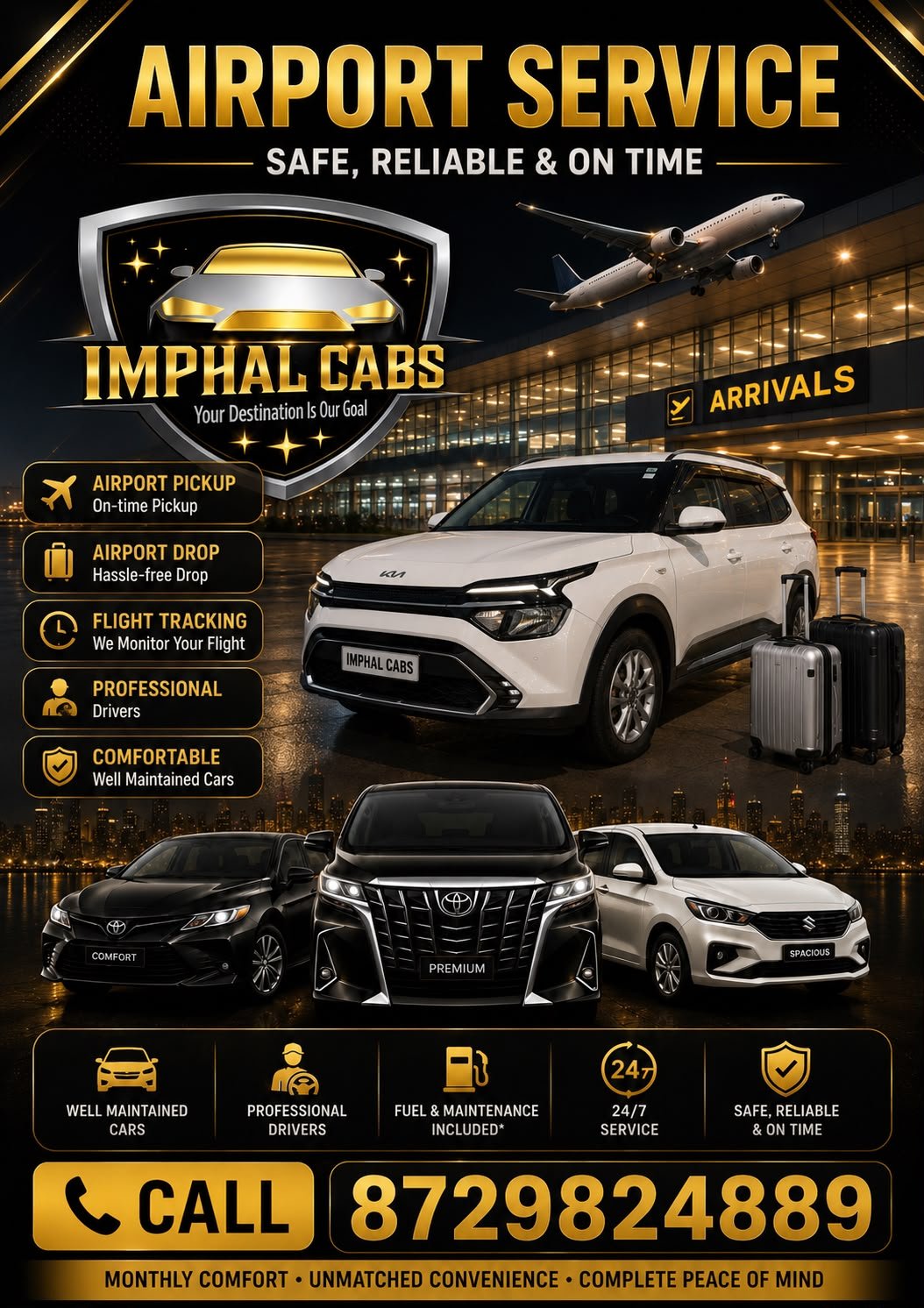 IMPHAL CABS IMPHAL AIPORT